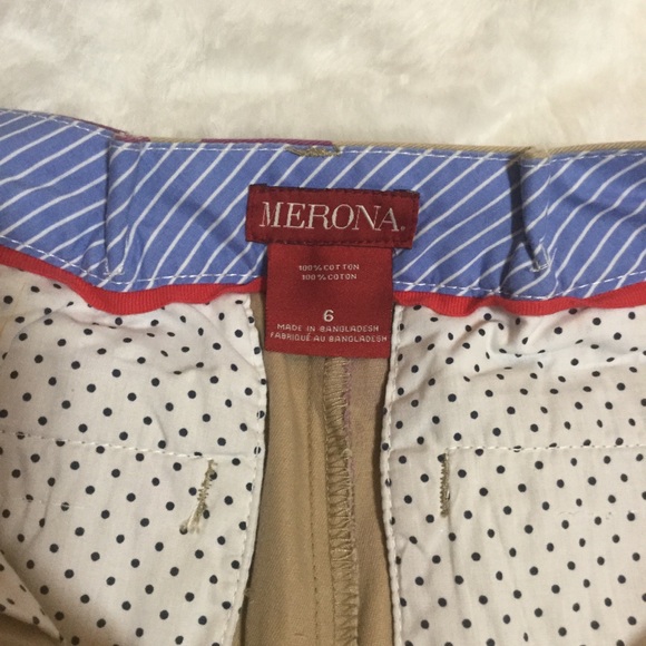 🌹2X$30🌹 Merona, Cotton Fabric Shorts, wit two Pockets - Picture 5 of 5